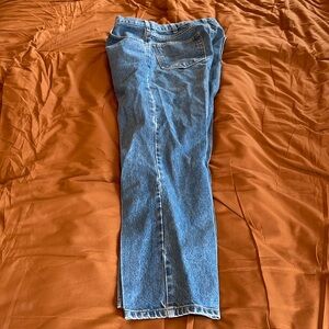 Carhartt 33x30 blue jeans relaxed fit